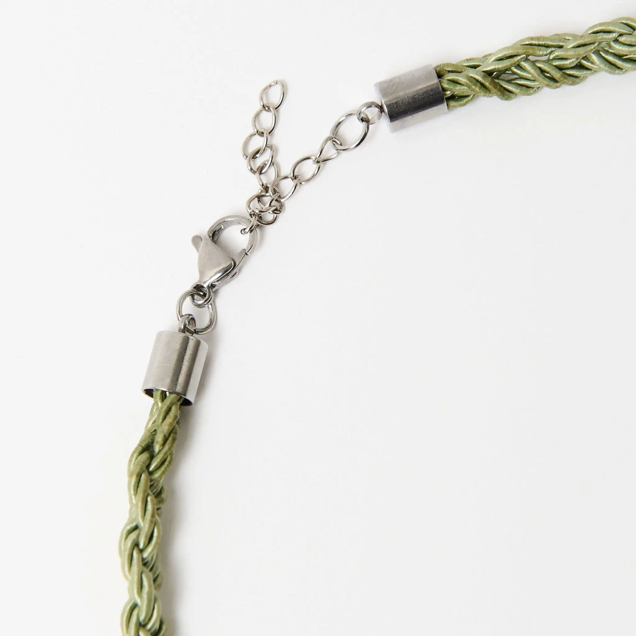 Close up of the clasp