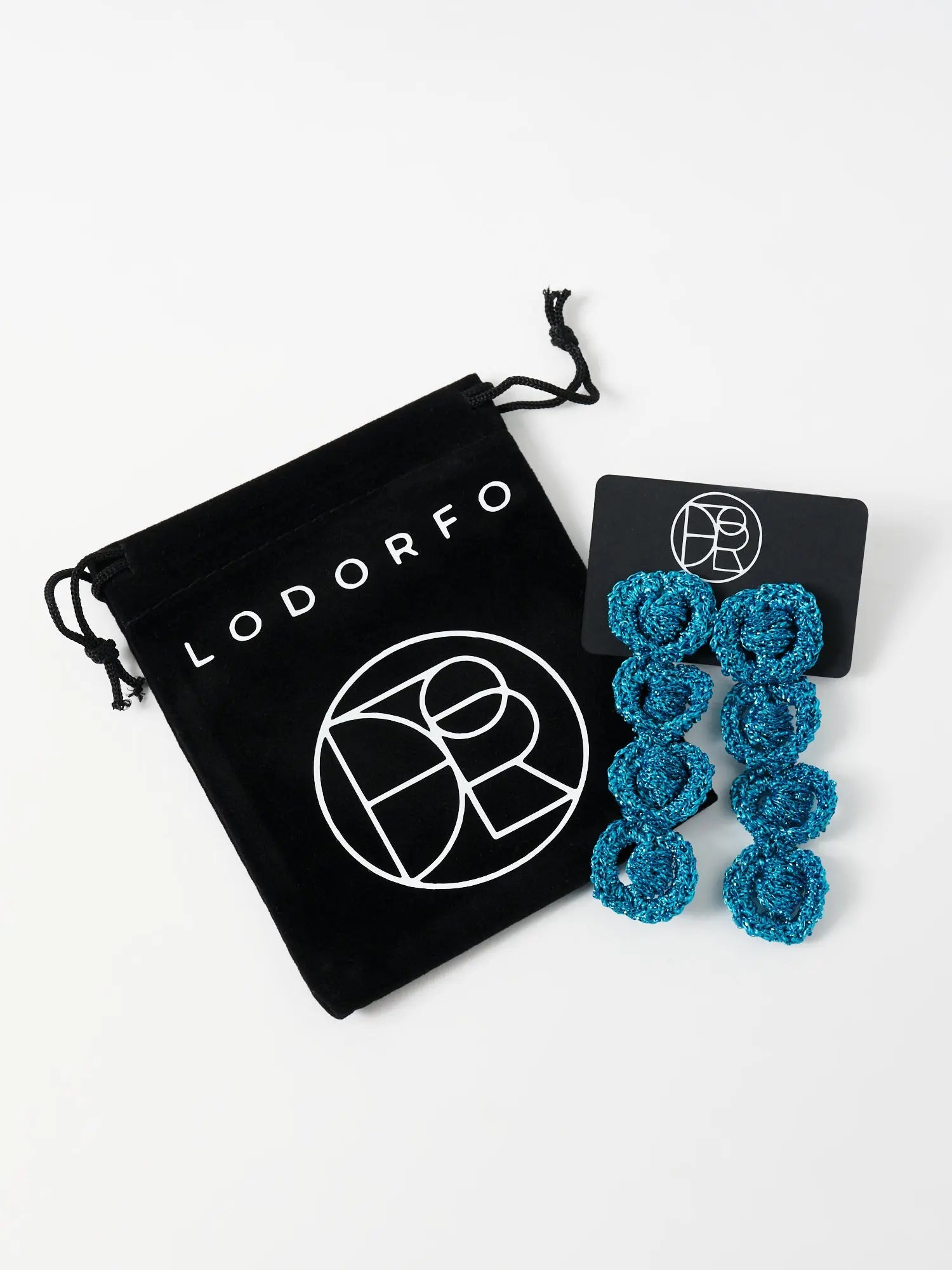 Sculptural Loop Earrings - Lightweight and Statement Jewellery - Available in 2 lengths, 4 colors Lodorfo