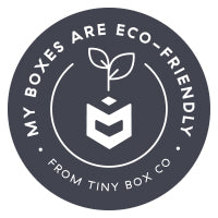 Tiny Box Co eco-friendly packaging badge