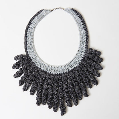 Frilled Black and gold necklace, as seen in Vogue| Lodorfo - Lodorfo