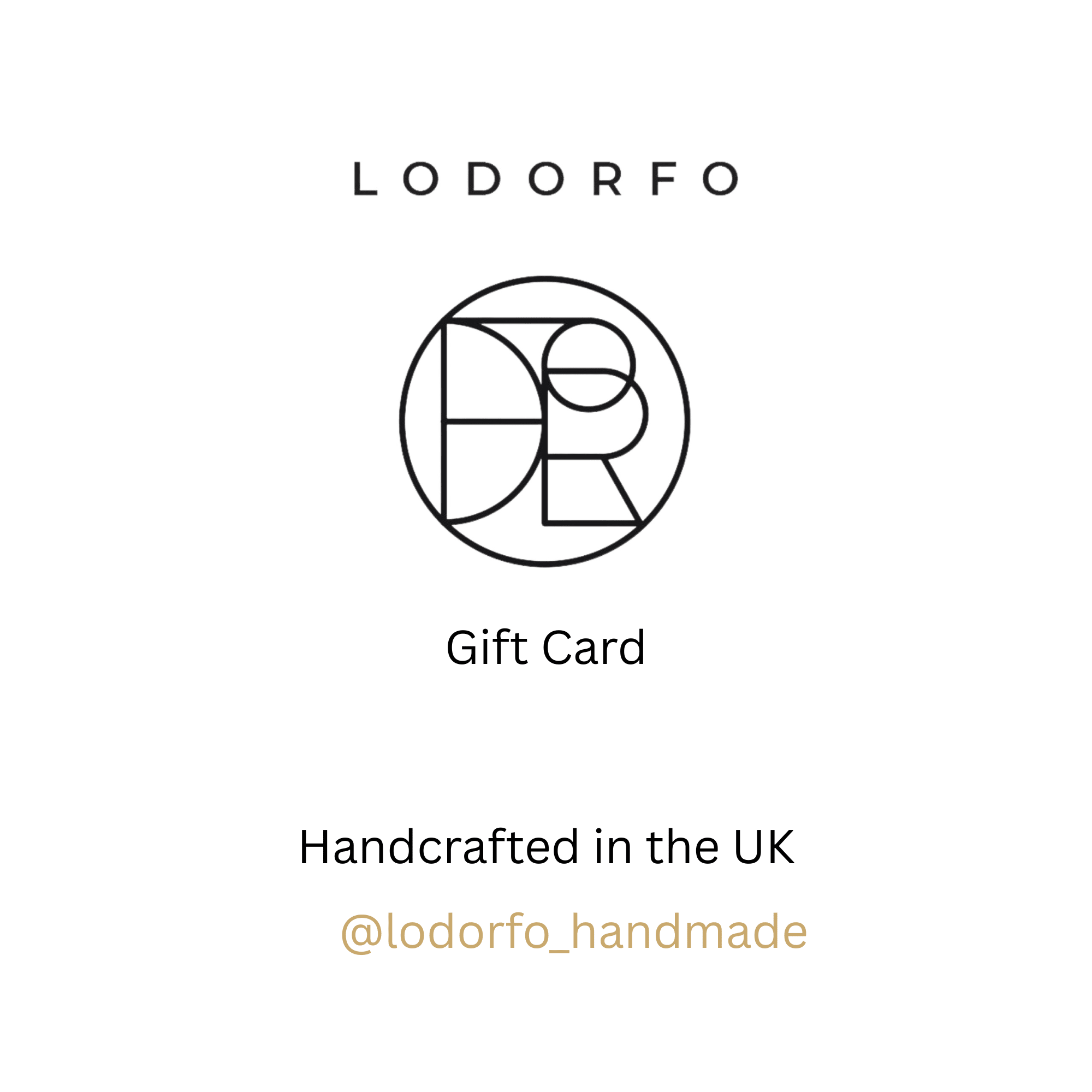 Lodorfo Gift Card for Understated Jewellery Selection - Lodorfo