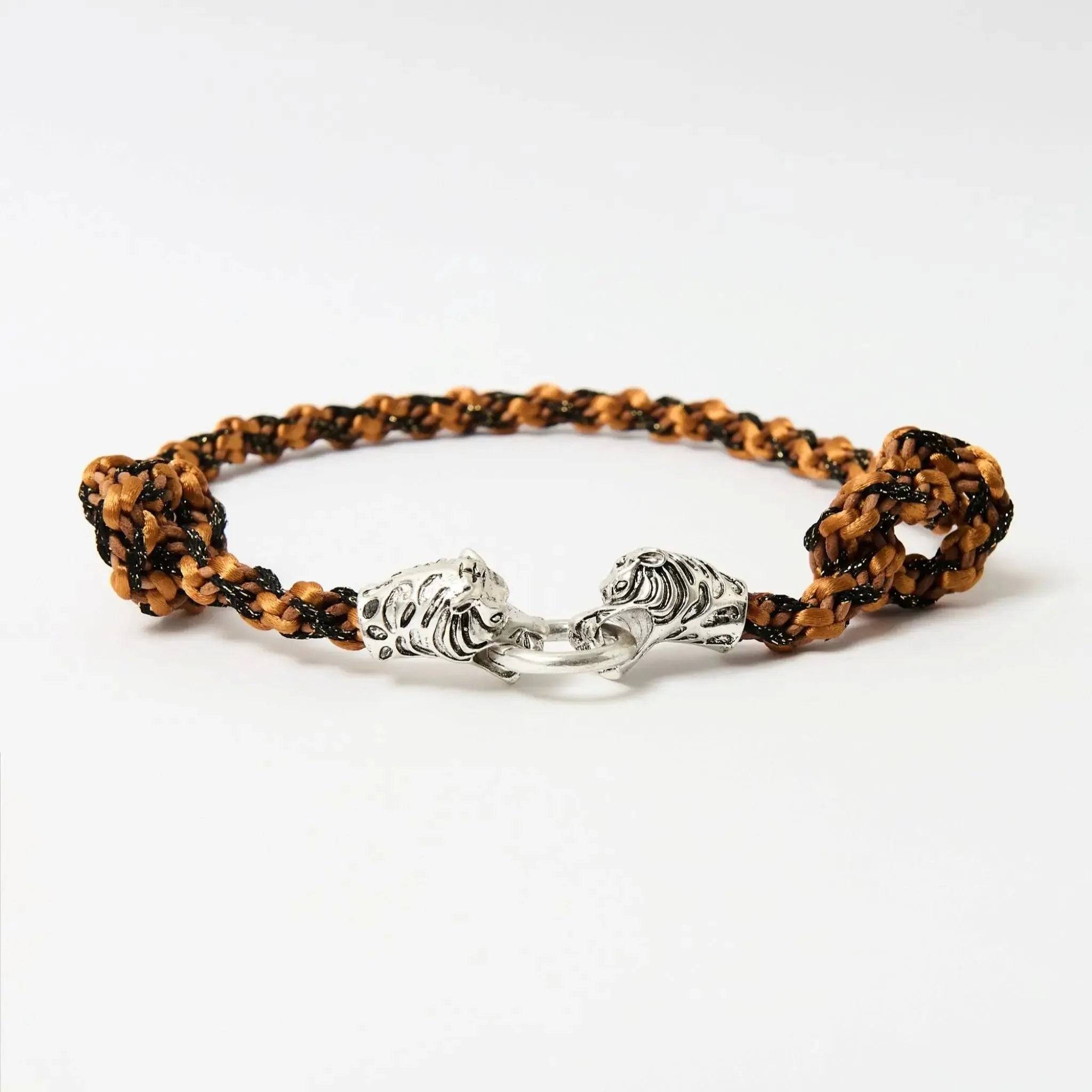 The Kaelis Wave Necklace — Tiger Clasp - Lodorfo