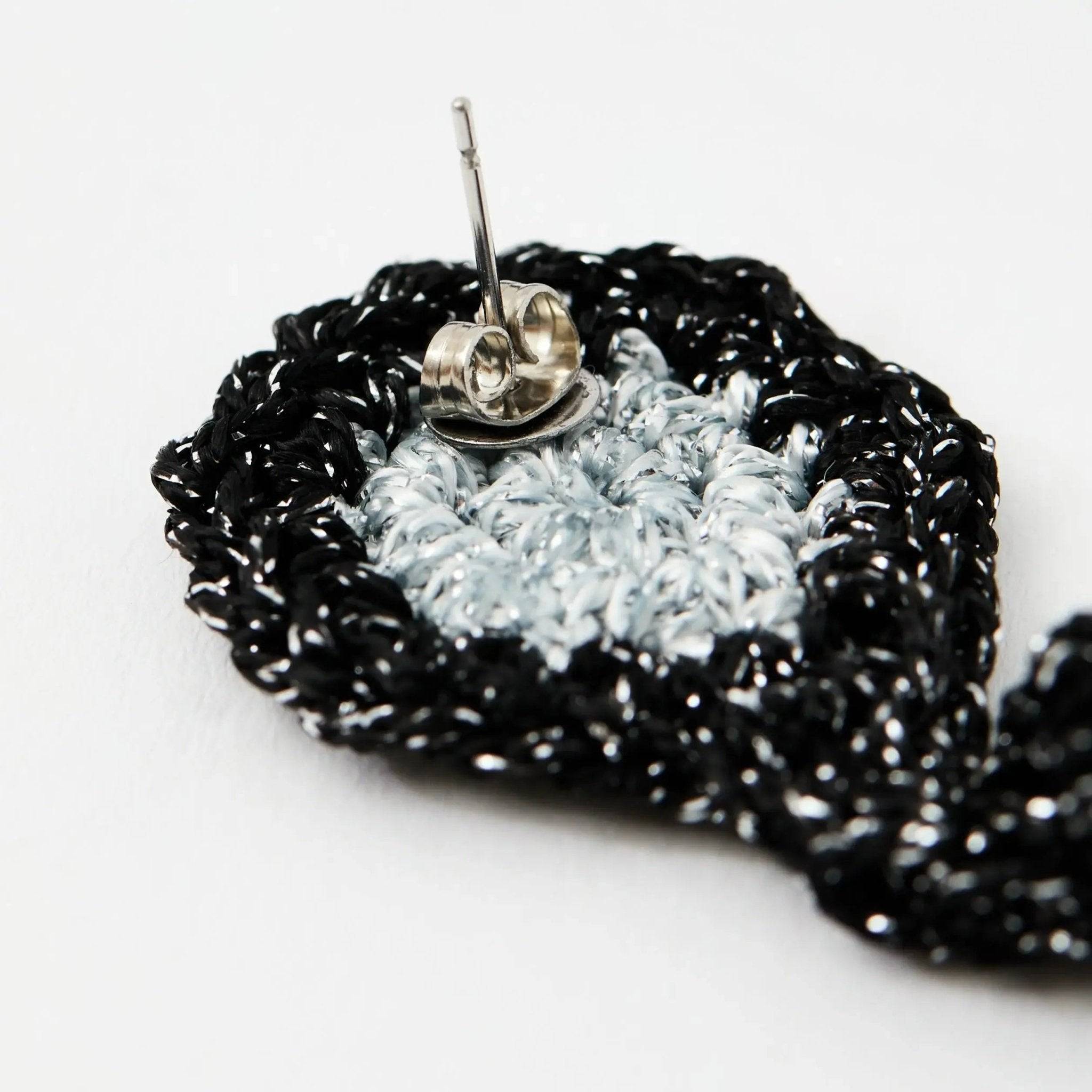 The Noire Sculptural Earrings - Lodorfo