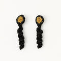 The Noire Sculptural Earrings - Lodorfo