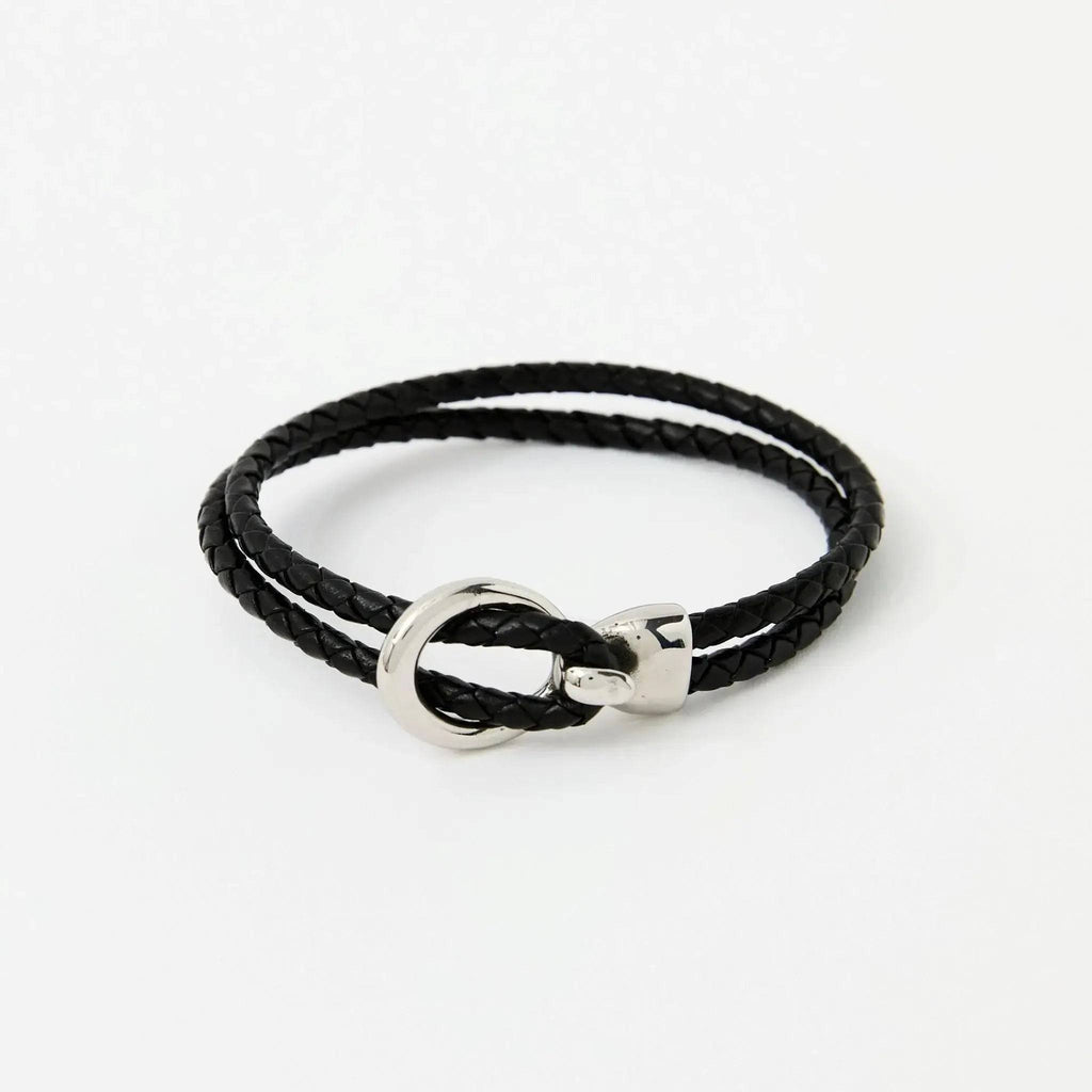 The Orion Double - Wrap Leather Bracelet - Lodorfo